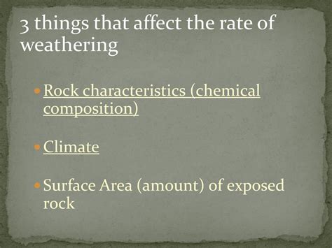 How Does the Composition of a Rock Affect Its Rate of Weathering? A Multi-Faceted Analysis