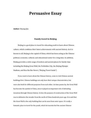 how to start off a persuasive essay examples exploring the depth of persuasion techniques